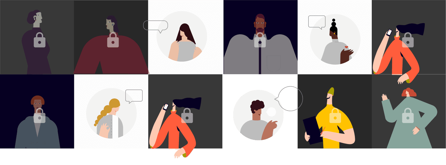 Arkchat messaging app: Chat privately in groups - web screen image
